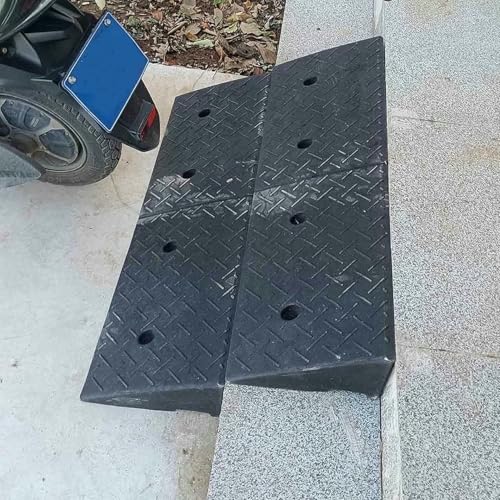 Rampas de carga para coches y motocicletas con desnivel de 6 cm 6