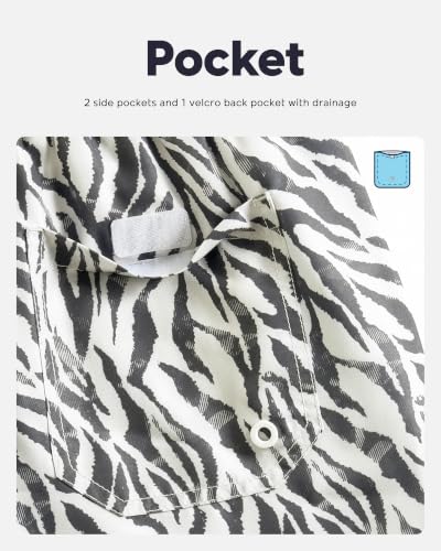 Image of maamgic Mens Swim Trunks Quick Dry Mesh Linner with Pockets 7 inch Beach Shorts