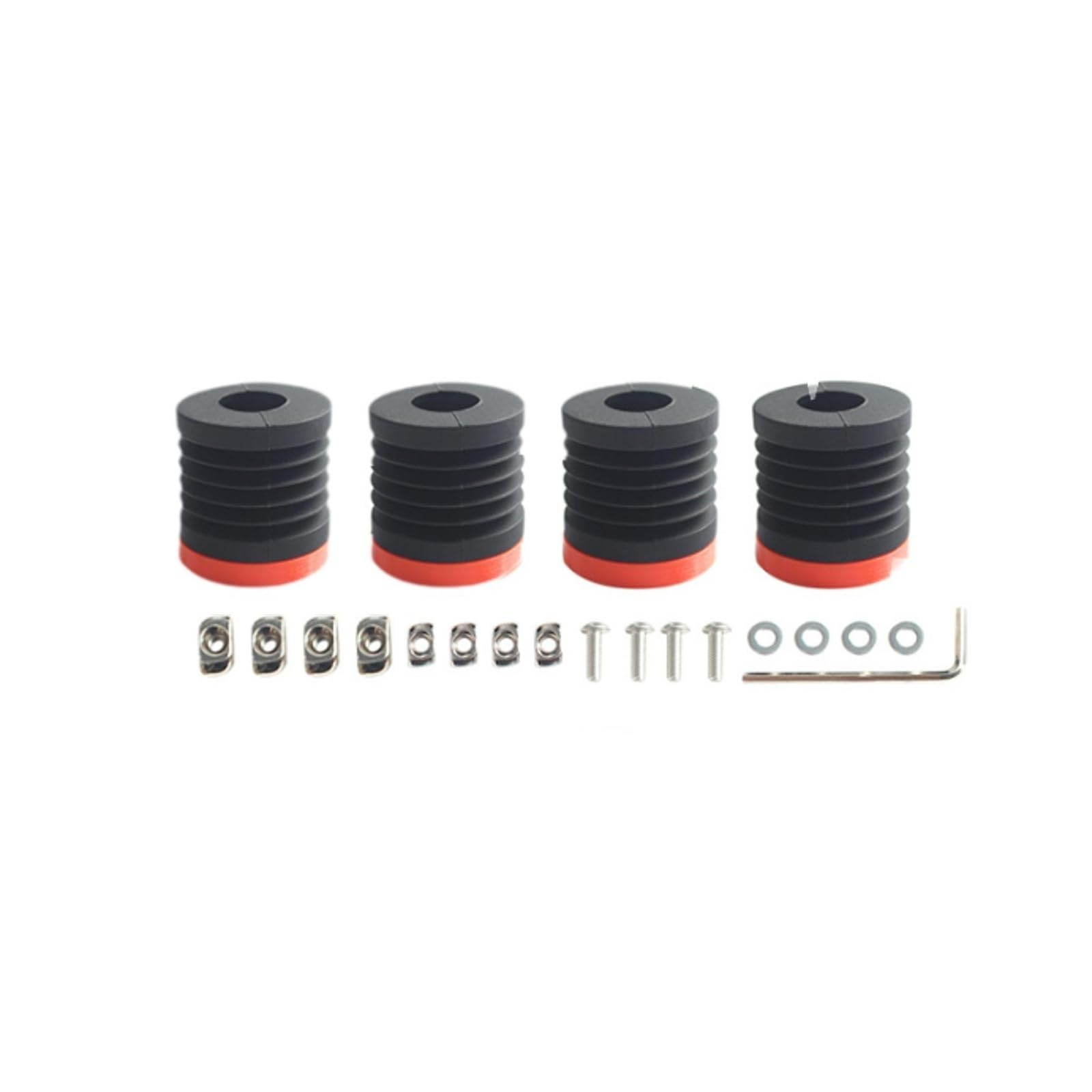 Compatibile con Bambu, piedini antivibranti P1P | P1P, Antivibrazione, Piedini(With Printed Parts)