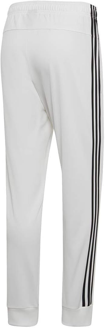 Pantalones Adidas Essentials para correr, con 3 franjas laterales y  tobillos ajustados, para hombre, Blanco, XXL : Ropa, Zapatos y Joyería -  Amazon.com