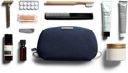 Miniatura 7 de Bellroy Kit de aseo (bolsa de aseo unisex, cierre de cremallera, forro resistente al agua, funda para cepillo de dientes con cierre magnético,