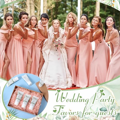 Image of 24 Pcs Mini Sunscreen Bulk for Summer Party Wedding SPF 30 Water Resistant Sunscreen Lotion Bulk 1oz Travel Size for Thank You Gifts Wedding Supplies (Eucalyptus Leaves)