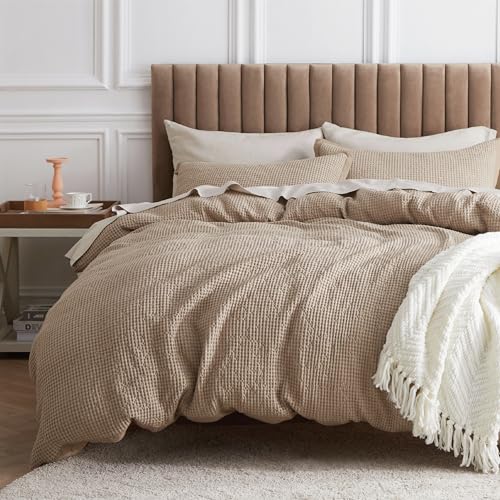 Bedsure Cotton Duvet Cover Queen - 100% Cotton...