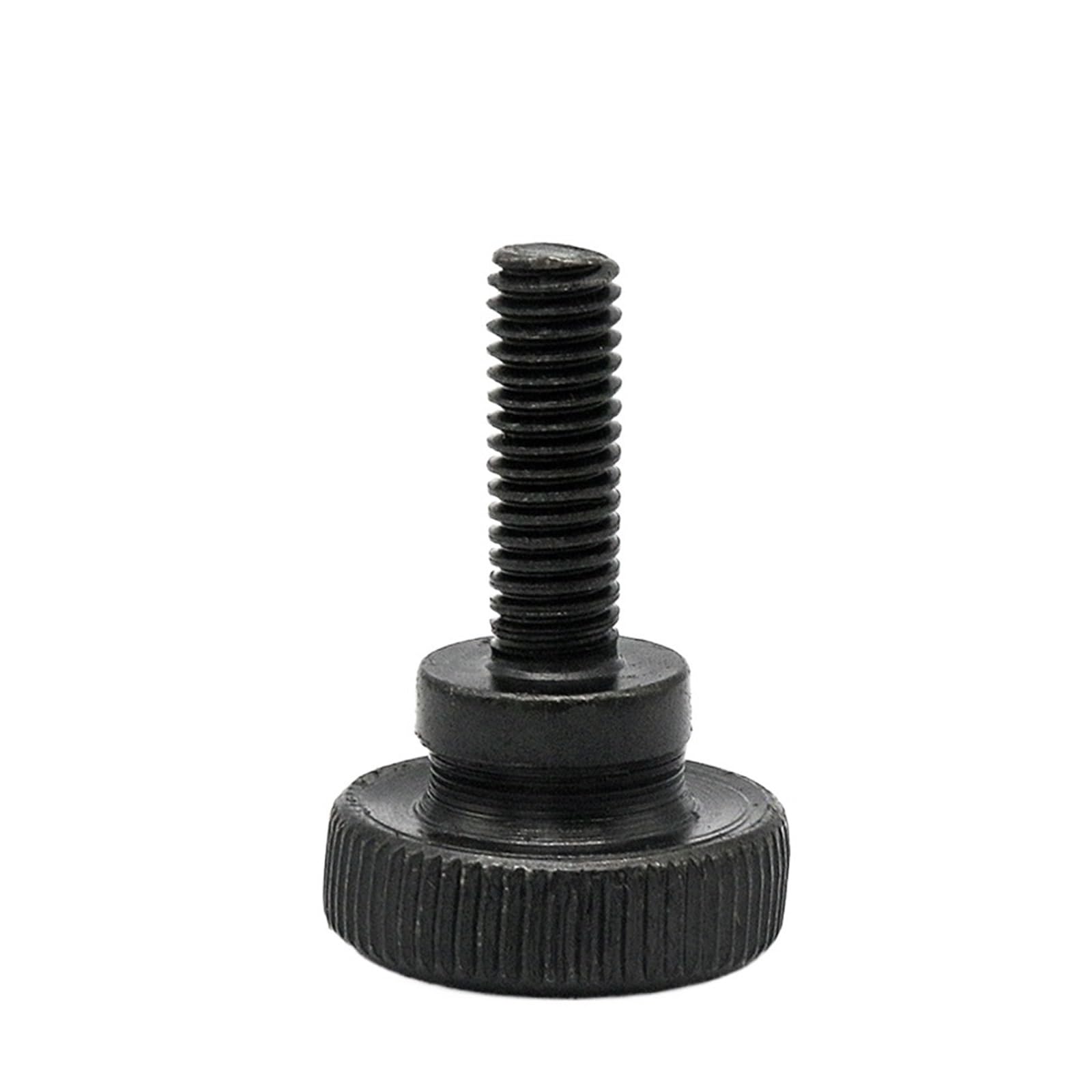 IOFIT Rändelschraube M4, Schwarze Oberfläche (Color : Black Surface, Größe : M4x35-60 Pieces)
