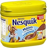NESQUIK Chocolat en poudre - Moins de sucre 350g...