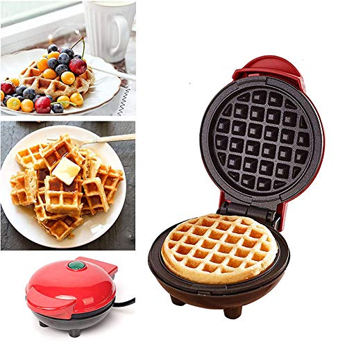 Ying Waffelmaschine Waffeleisen Maschine, tiefe Antihaftbeschichtung Kochplatten, runde Waffelmacher für hausgemachte… – Bild 5