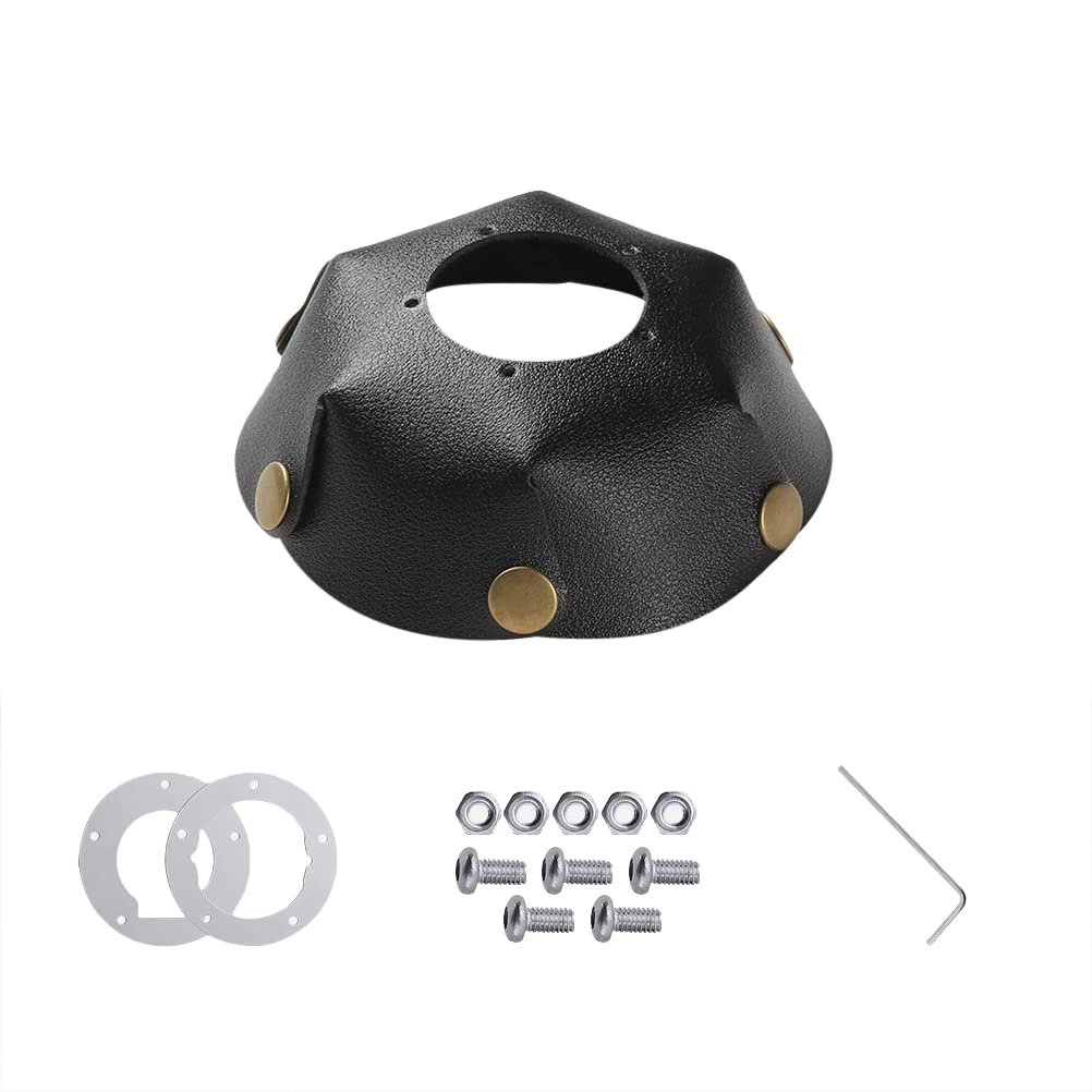 ZHOUJIELUN Camping Lamp Shade Compatible for Goalzero/Ledlenser ML4 Waterproof Leather Lampshade for Outdoor Camping