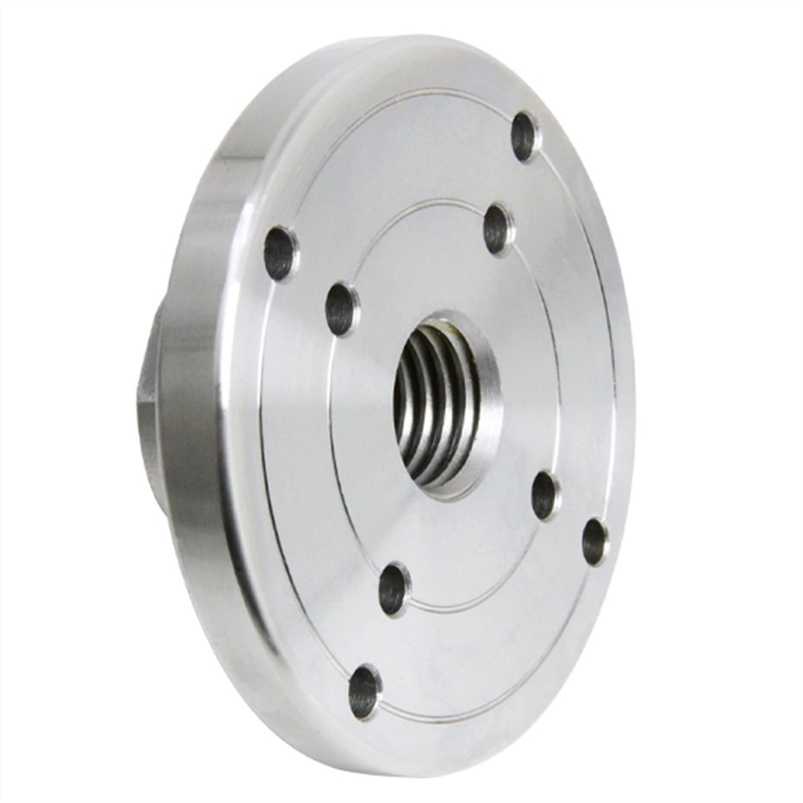 Shundeed 100Mm- M18x2.5 Woodworking Lathe Panel, Woodworking Lathe Chuck, Flange Panel, For Woodworking Lathe,1Inch X 8Tpi(100Mm- M18x2.5)