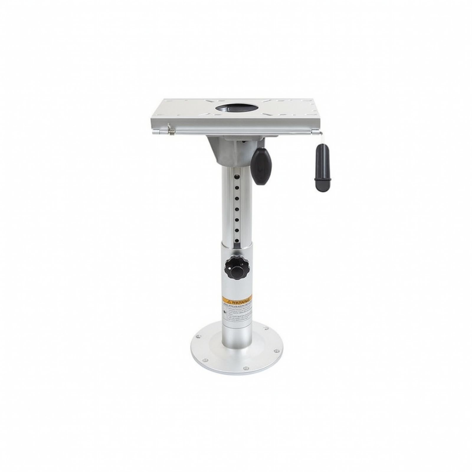 Amagogo Manual Lift Seat Base Sedile Barca, 38-60 Cm, Base Di Sollevamento Manuale Con Pattino