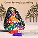 ARTISTRO 24 Acrylic Paint Markers for Rock, Fabric, Wood, Glass, Craft, Decoration - Dual-Tip Paint Pens - Stocking Stuffers, Christmas Gift Idea for Teens, Grandkids, Kids - Art Supplies