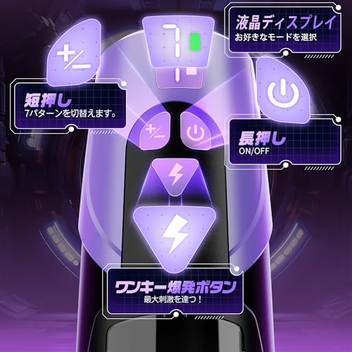 電動オナホ 【SEXよりすごい!理性崩壊?!】オナホ おなほーる 男性 人気 リアル【7種回転&3種ピストン&爆発モード&145°可動域吸盤付き&3D内部構造&液晶ディスプレイ】電動オナホール 男性 人気 オナホール おなにーグッズ男性用 亀○頭責め フェラホール 洗浄便利 繰り返し使用 取り外し可能 固定 USB充電式 静音 非貫通 日本語説明書付き 大人のおもちゃ アダルトグッズSosetuu - 画像3
