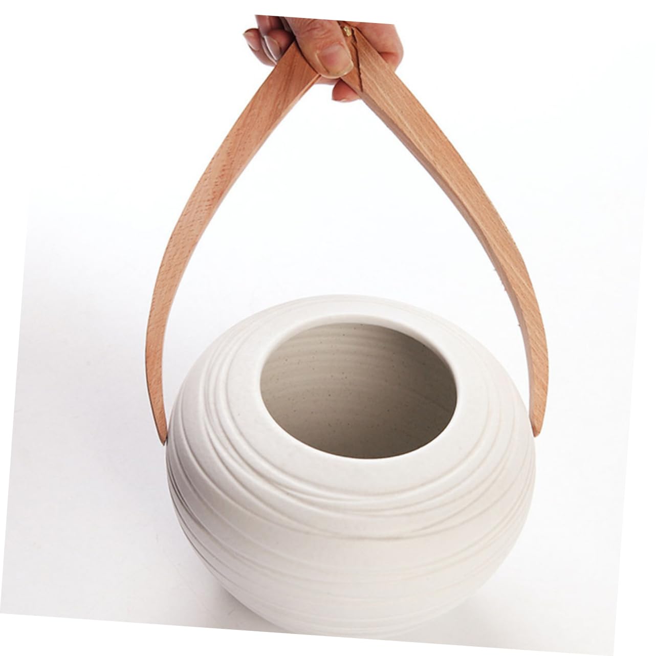 TOPPERFUN 2pcs Ceramic Ranging Calipers Measurement Caliper Outside Calipers Spring Joint Caliper Clay Craft Supply Calipers Measuring Tool Curved Calipers Pottery Calipers Wood Beige