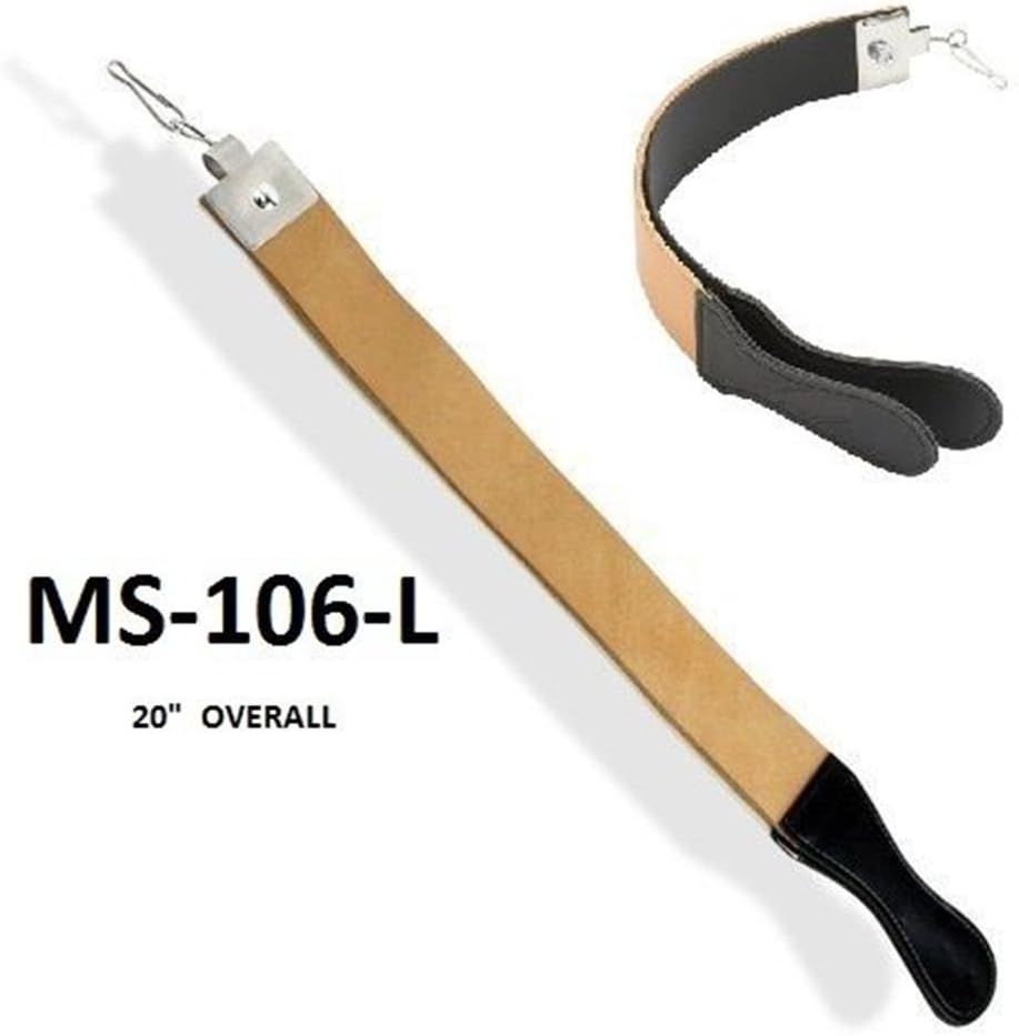 Professional Barber Leather Strop Straight Razor Sharpening Shave Shaving Strap