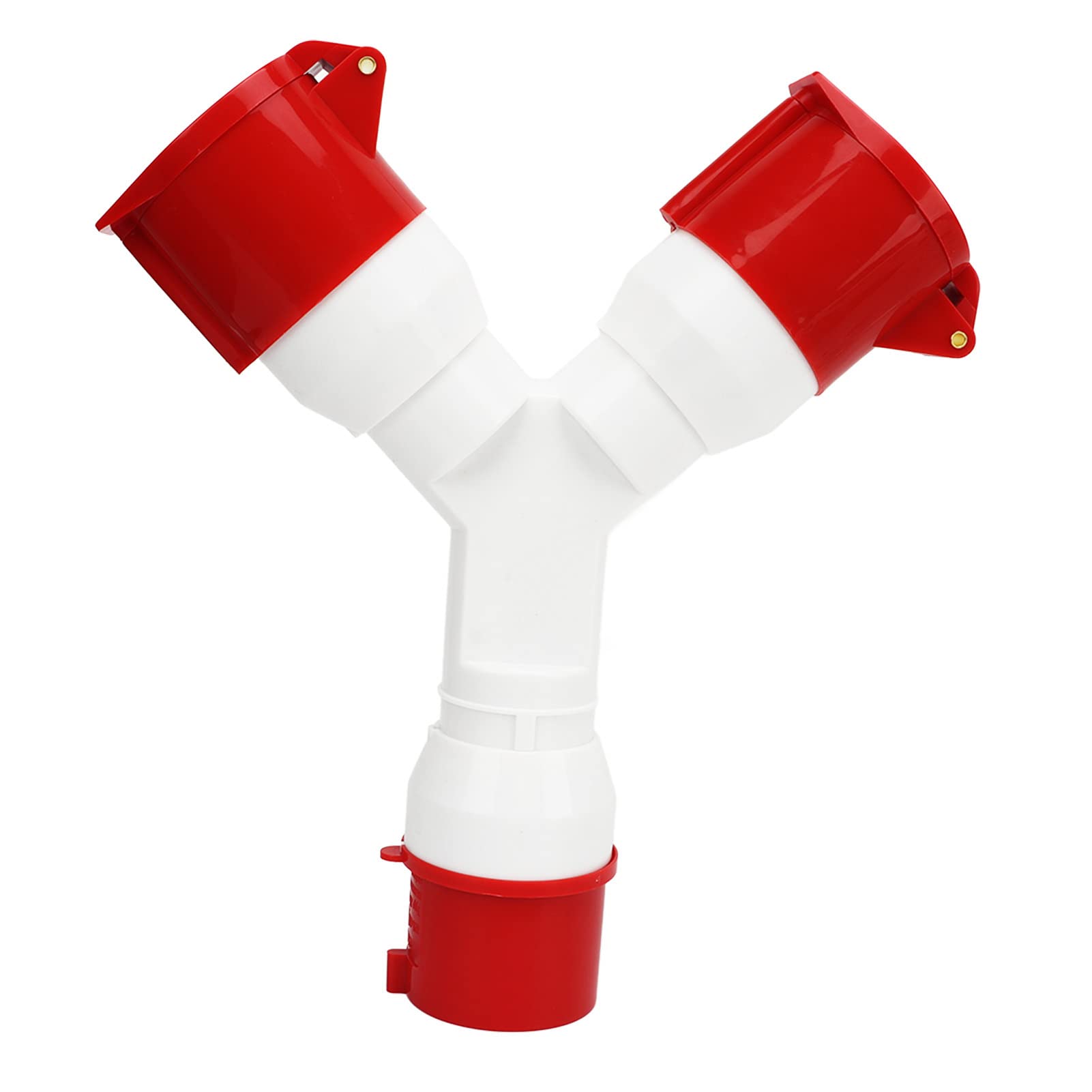 Dioche Enchufe de Fase Y Enchufe Industrial en Forma de Y Conector IP44 5 Pines 380‑415V 32A 3P+N+E Industrial para Aplicaciones de Servicio