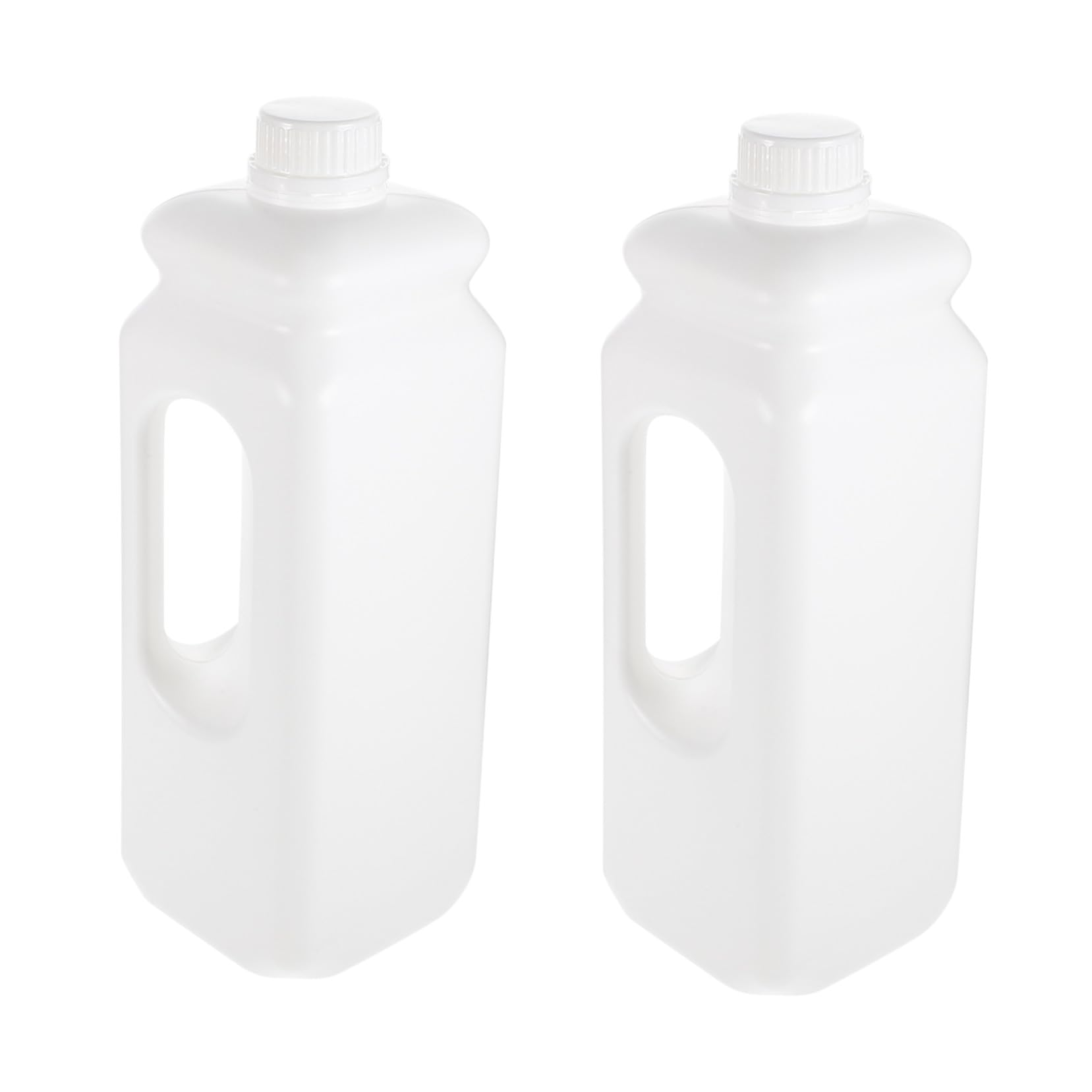 Ipetboom Contenitore Plastico Bianco 2, 5l, 2 Pezzi, Chiusura Ermetica