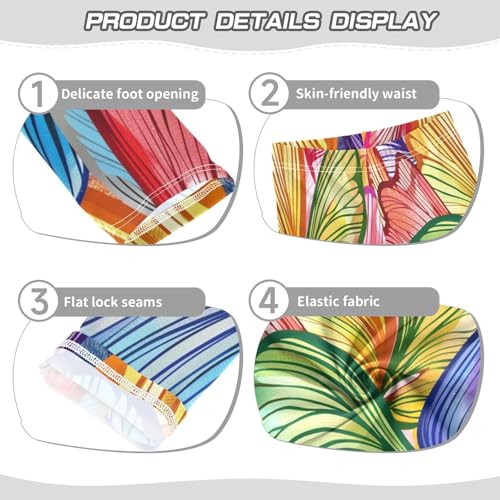 Toddler Girls Leggings Printed Yoga Pants Leggings Blue Green Red Butterfly for Kids3