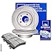 Produktbild ATE BREMSSCHEIBEN POWER DISC + BREMSBELÄGE SET HINTEN