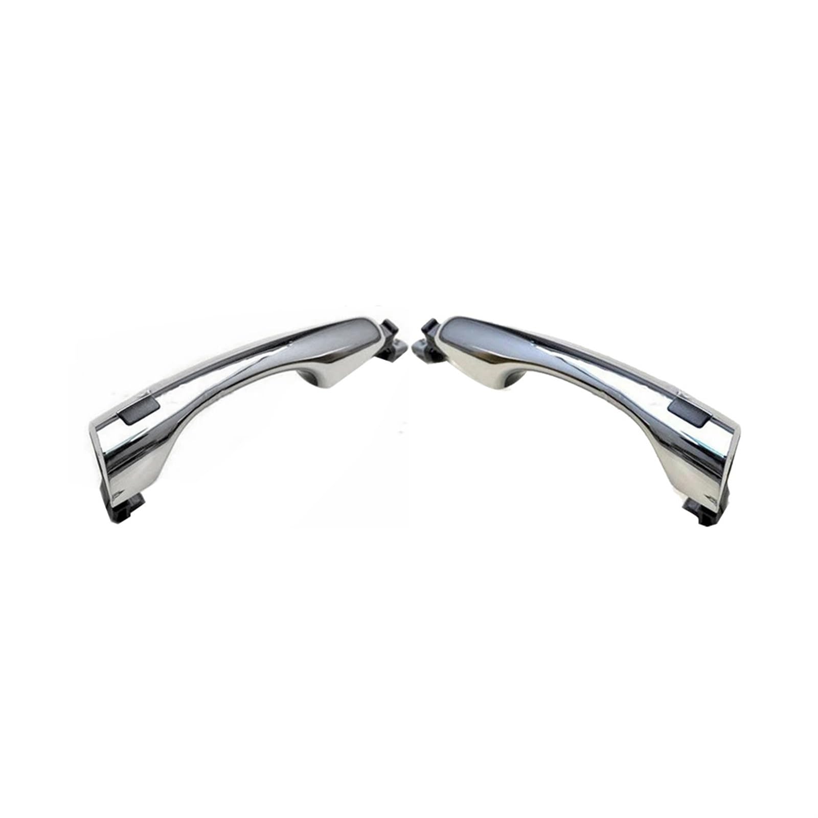 Car Driver Exterior Door Handle 82651-C5710 Left Front Inductive Exterior Door Handle Have Button/Fit for Kia Sorento 2015-2018 Chrome Catch Handle Assembly Car Driver Side Exterior Door Handle