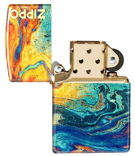 Encendedor Zippo diseño colorido 540 latón miniatura 5