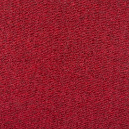 Moqueta de losetas para areas domésticas | Moqueta 50x50cm color rojo Honda schatex Living | Moqueta de fibras aislante acústico | 1m²= 4 Losetas