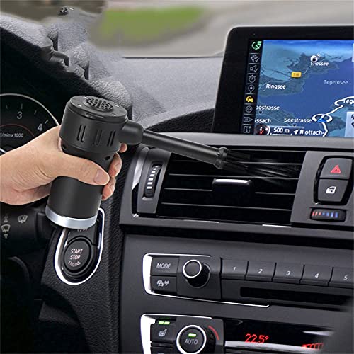 ruiyaomaoyifff Auto stofzuiger draadloze handheld kleine stofzuiger auto stofzuiger huishoudelijke mini (Size : Black) - Image 6