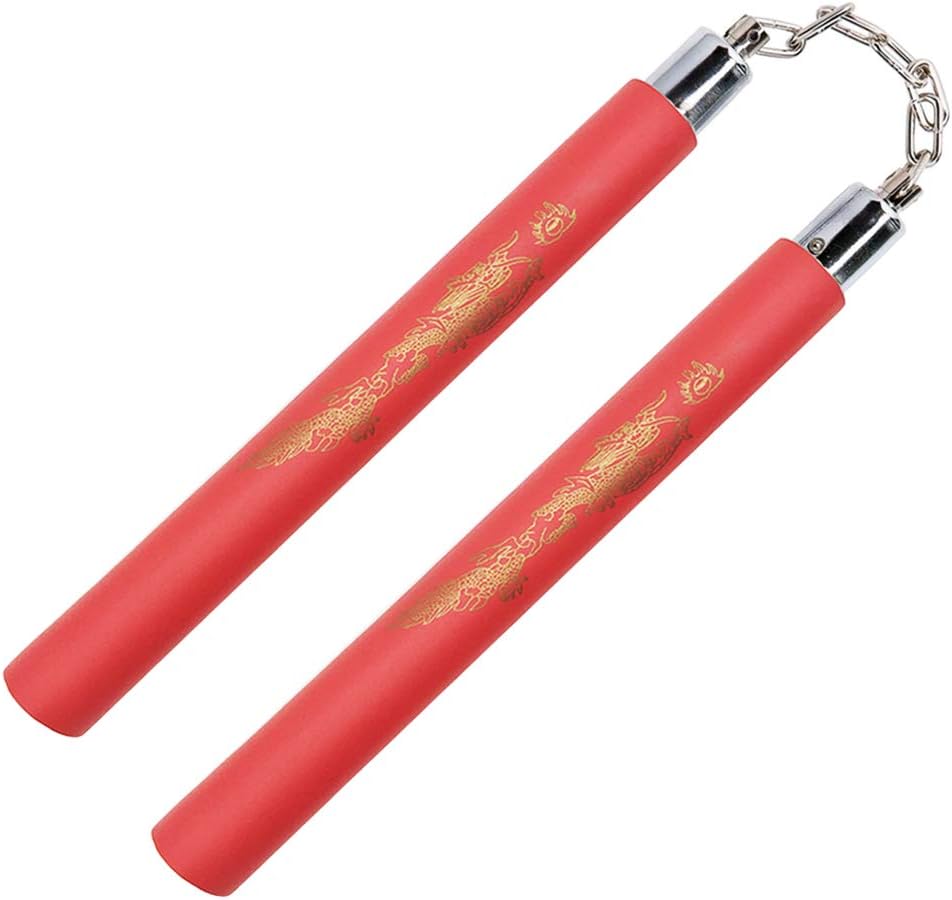 Foam Nunchucks Martial Arts Portable Training Practice Nunchakus for Kids and Beginners