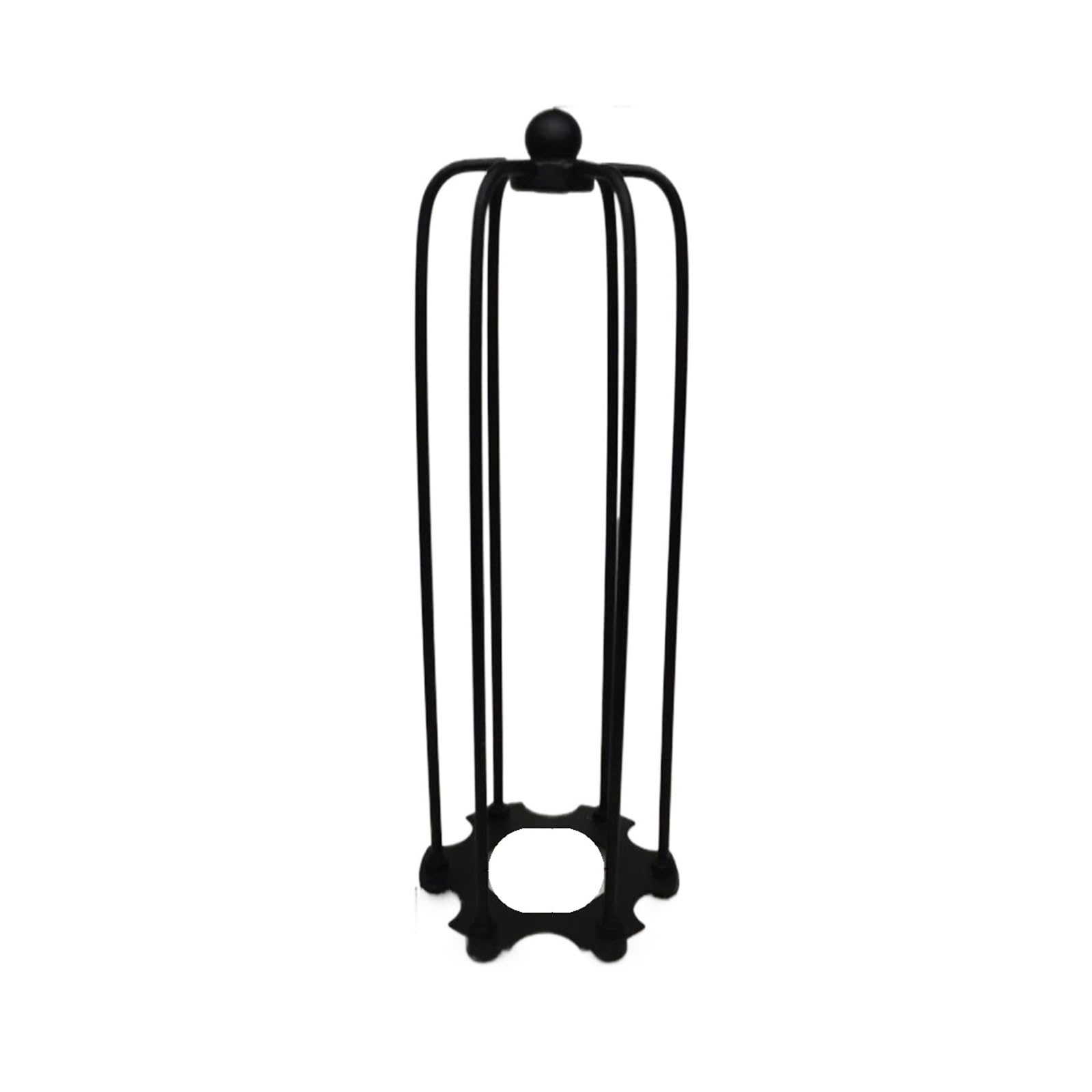 Quxetlryz One Color Metal Lamp Cover Finished Iron Cage Lampshade Vintage Diy Shade Industrial Retro Metal Lighting Accessories(Size B)
