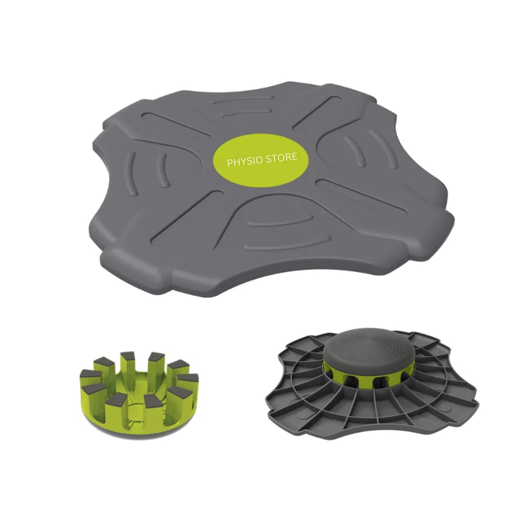 Balance Board Premium Wobble Board Stability Board with extra attachment - Adjustable Height