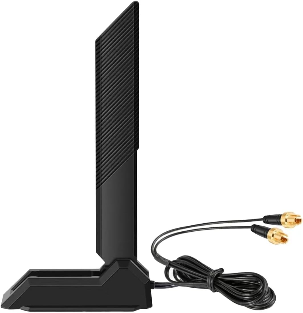 WiFi 7 Gaming Motherboard Magnetic Base Replacement Antenna Compatible with ASUS ROG Strix X870-A X870E X870E-E X870-P X870-I TUF Gaming X870-PLUS Z890 PC Desktop Computer, Slinkdsco