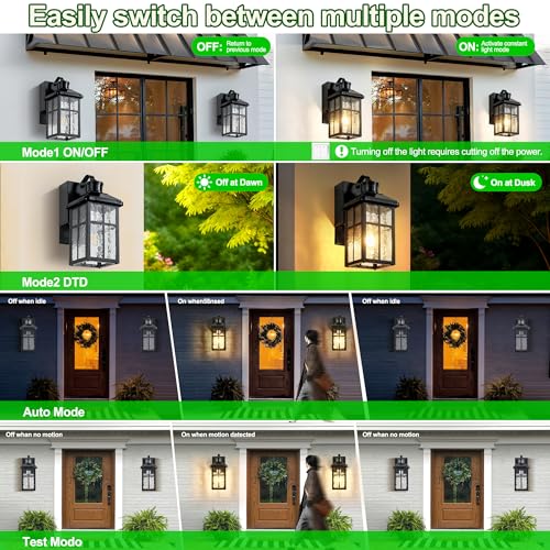 Luz de porche con toma GFCI y control remoto - 37% de descuento - Image 2