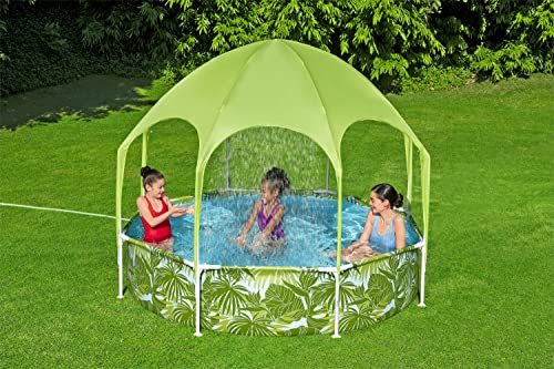 Piscine Splash-in-Shade Play Pool protégeant les enfants du soleil
