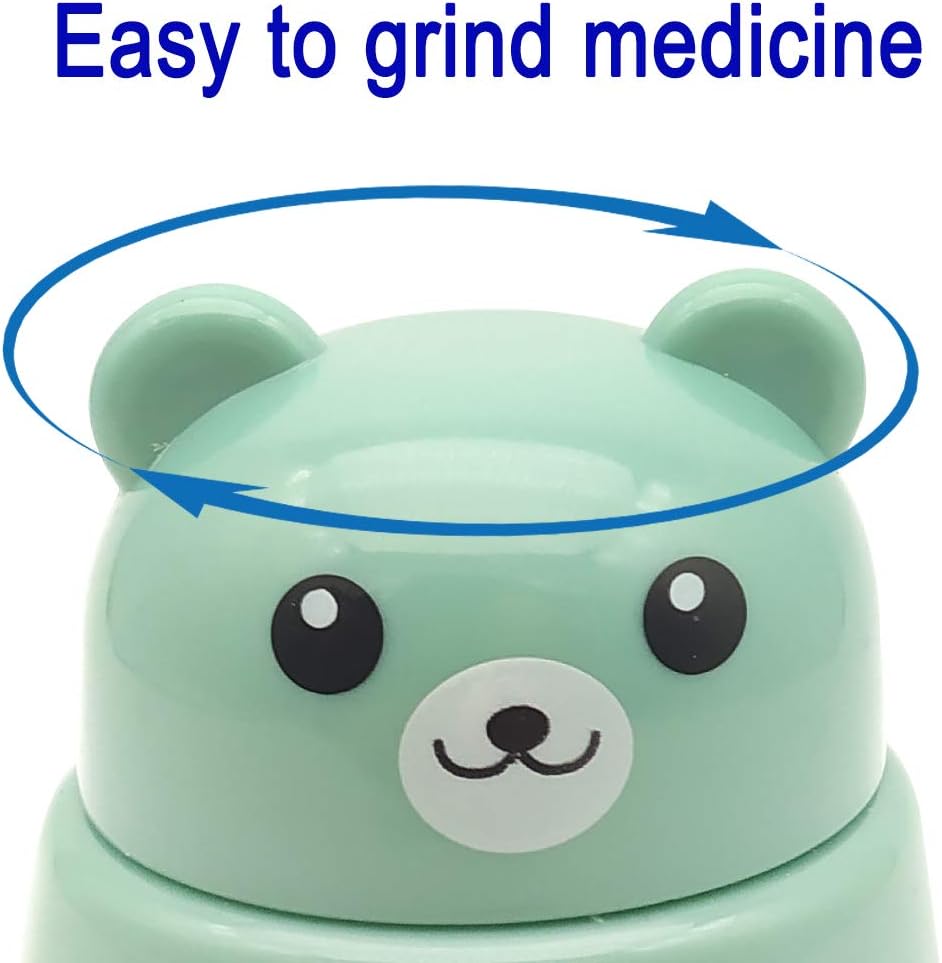 CoaGu Pill Crushers Grind Multiple Pills, Vitamins, Tablets to a Fine Powder (1pc Green) - Image 5