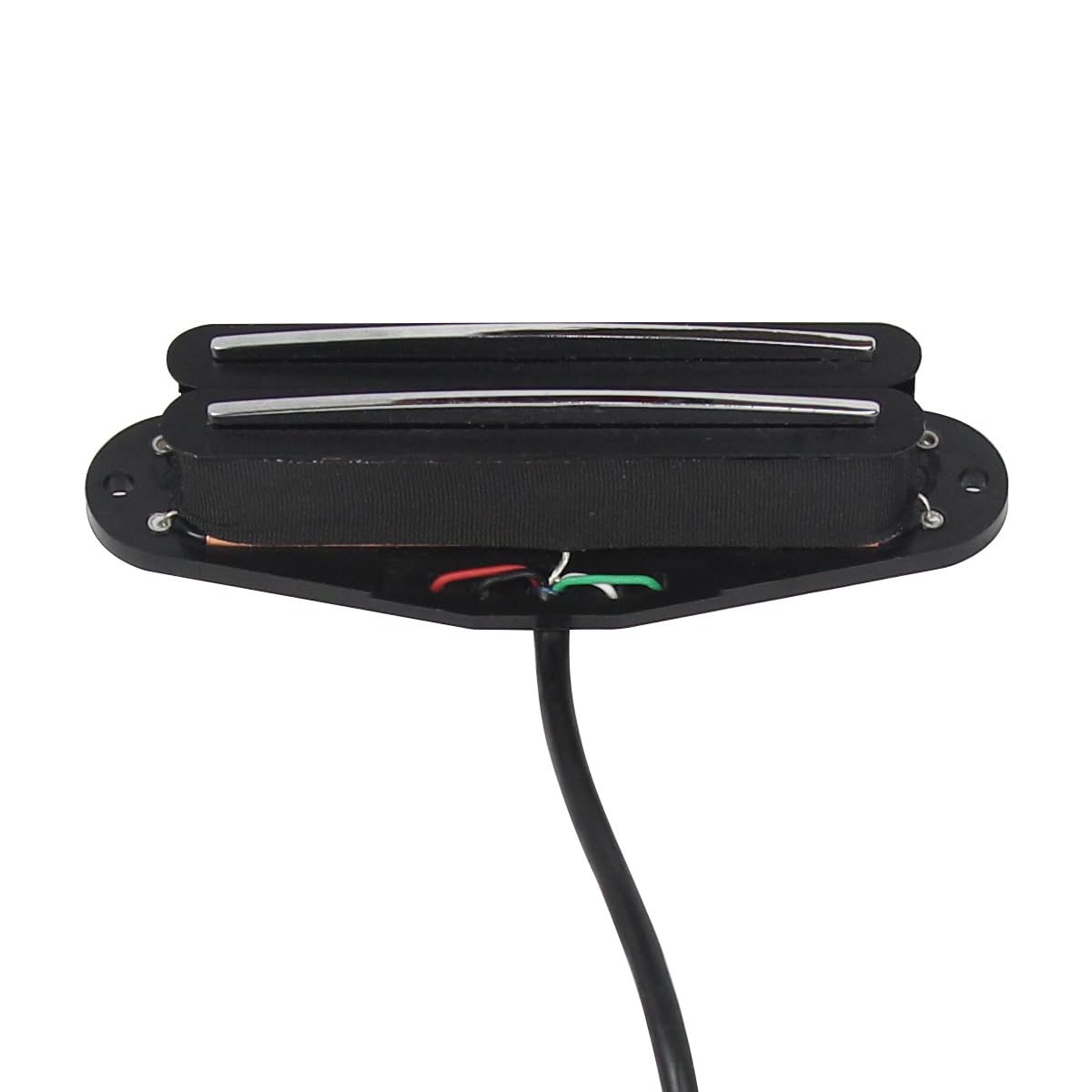 ブラックエレキギター シングルコイル Amazon.co.jp: FLEOR デュアル ホット レール ハムバッカー