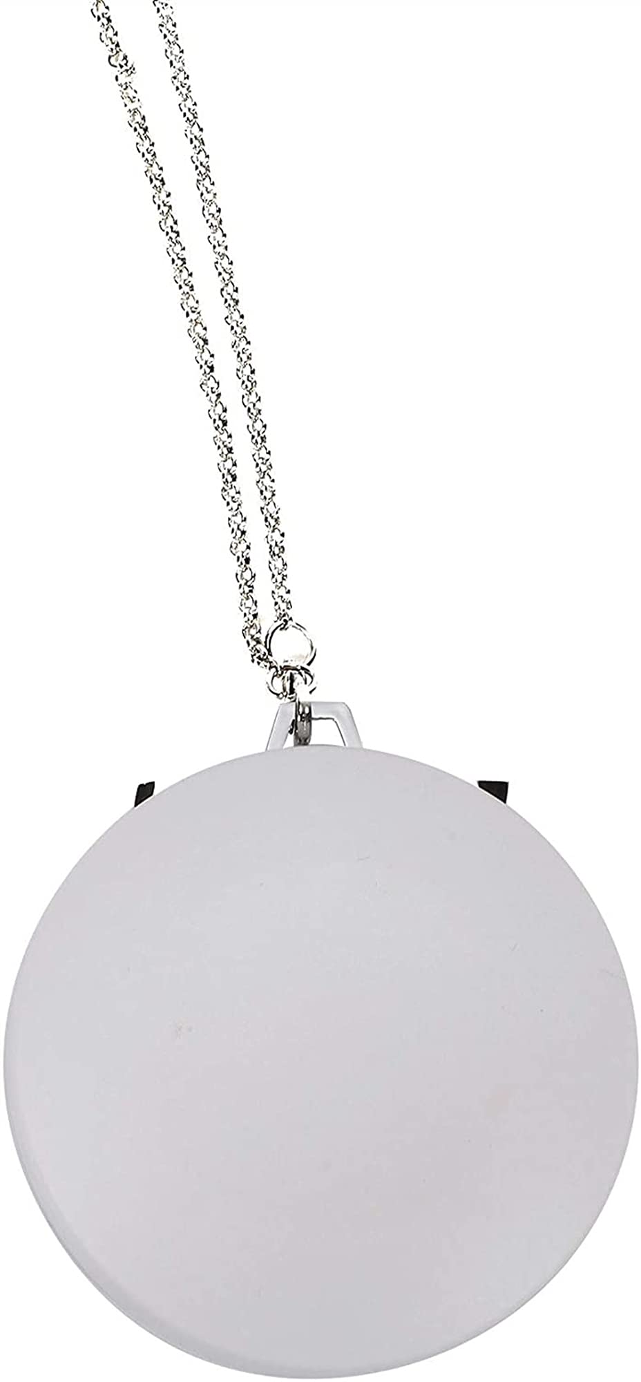 Purificador de aire para el hogar, purificador de aire negativo, collar portátil, para adultos y niños, color blanco