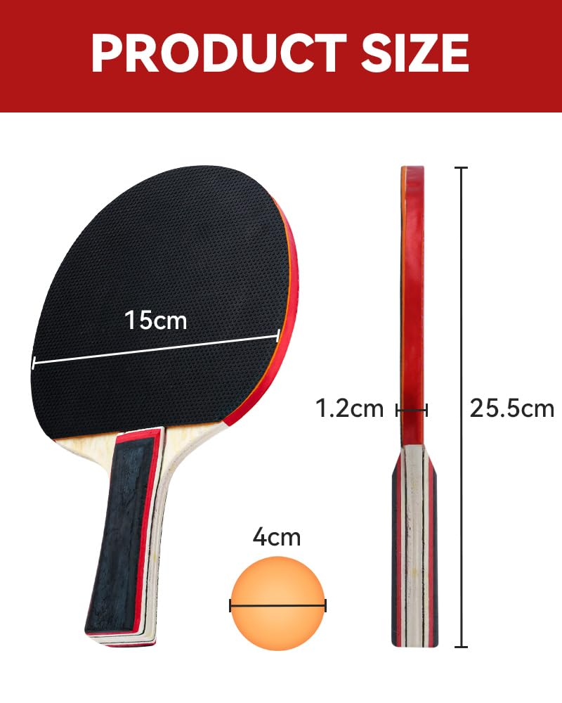 Filet De Ping-pong Portable Extensible - Jusqu'à 165 Cm, Avec 5 Balles - Pour Intérieur/extérieur, Transforme Toute Table
