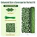 KASZOO Artificial Ivy Privacy Fence Screen - 120x40in Artificial Faux Privacy Fence Panel Artificial Green Wall Balcony Privacy Screen Decoration for Patio, Balcony, Wall, Backyard Indoor Outdoor