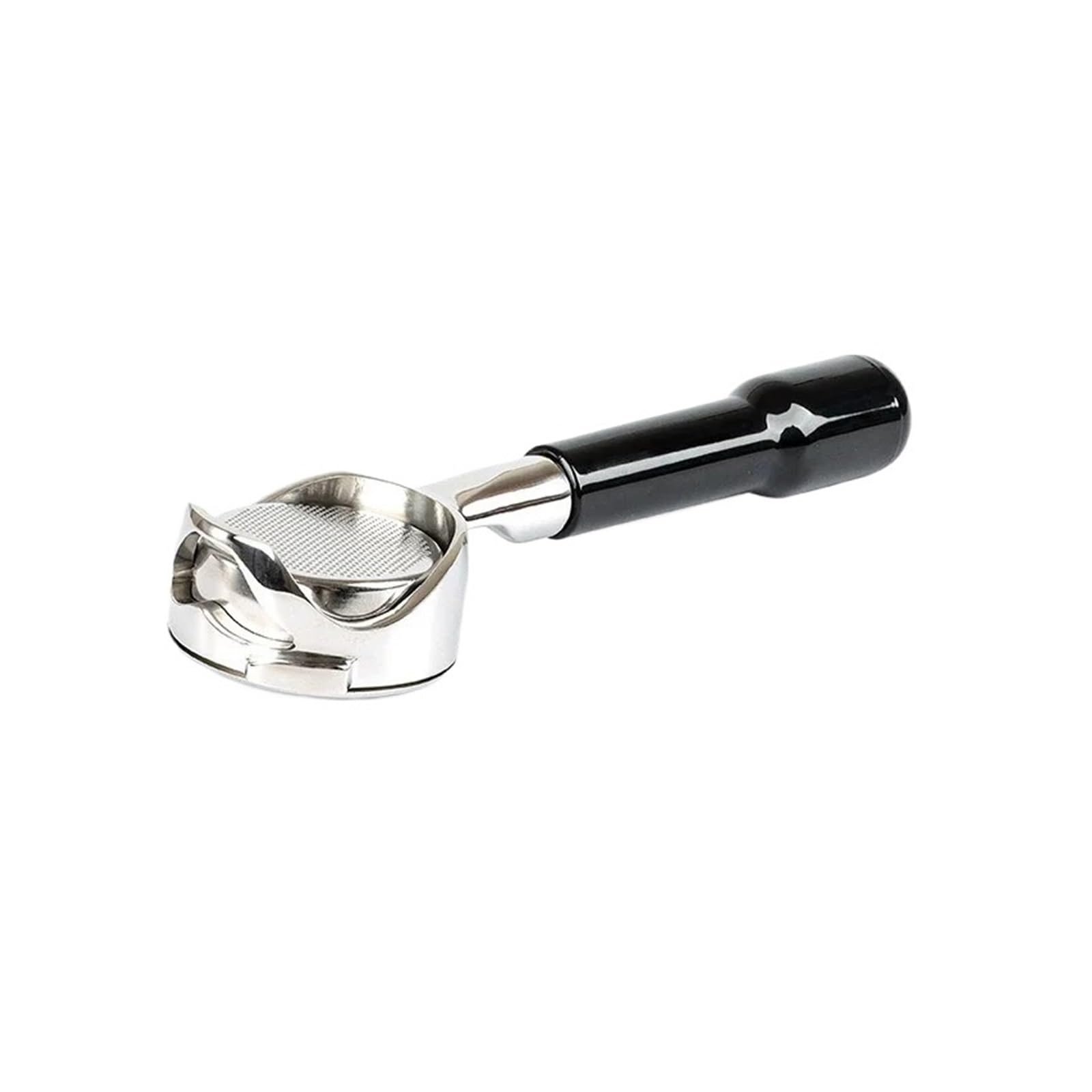 Filtro de mango de café de acero inoxidable 2ears de 58 mm, compatible con Gaggia, compatible con bebés, compatible con cafetera clásica, herramienta de portafiltros hueca sin fondo | 58mm-C2