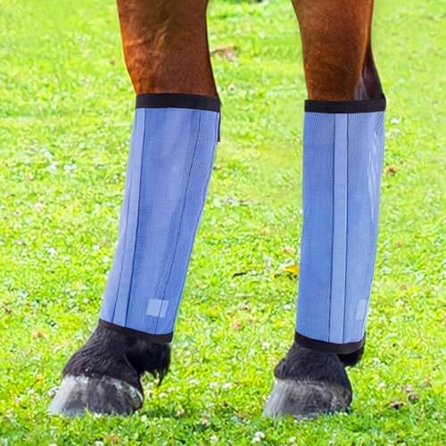 Bottes anti-mouches cheval pour stopper le piétinement au pré - 6
