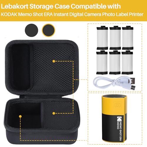 Funda dura Lebakort compatible con KODAK Memo Shot ERA miniatura 3