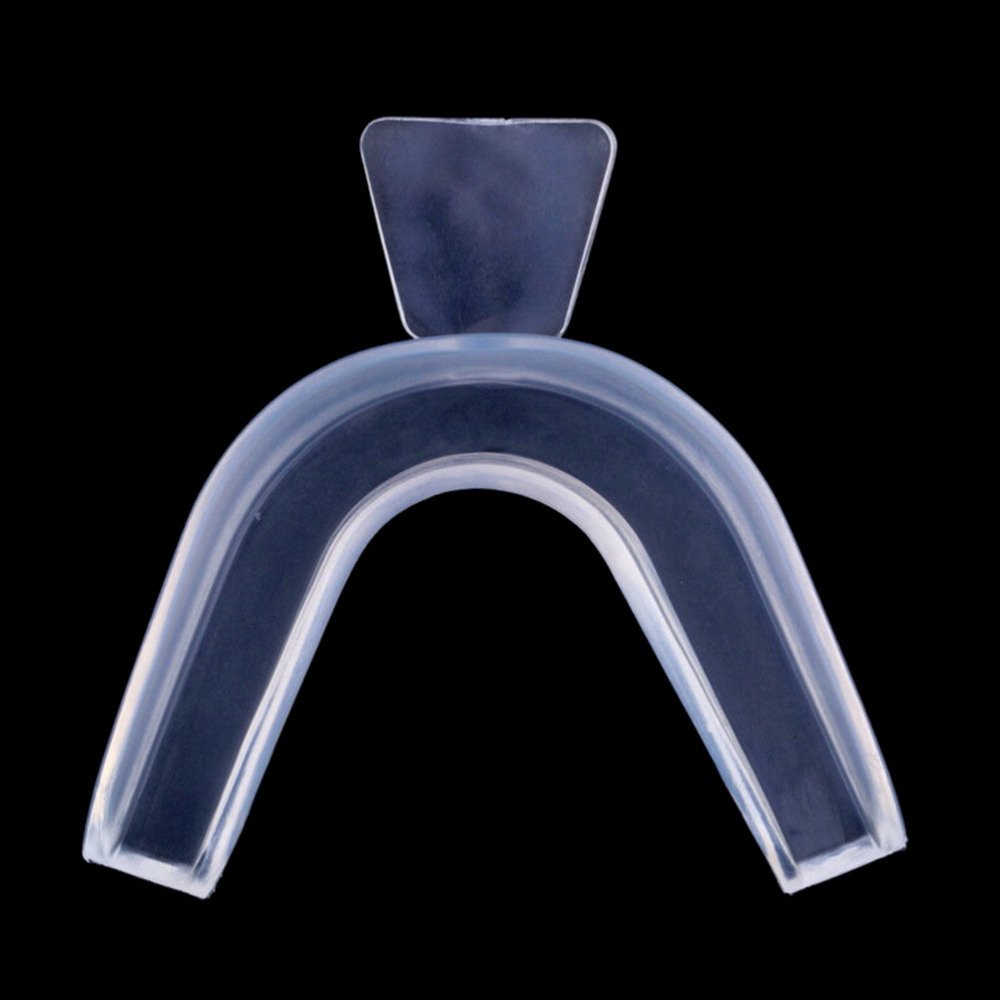 WowObjects 2Pcs Practical Thermoforming Mouth Whitening Trays Dental Teeth Dental Equipment Mask Transparent Selling 2