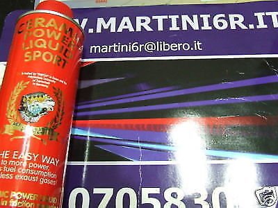 039 CERAMIC POWER LIQUID SPORT PER AUTO BENZINA E DIESEL FINO A 3000cc 450ml