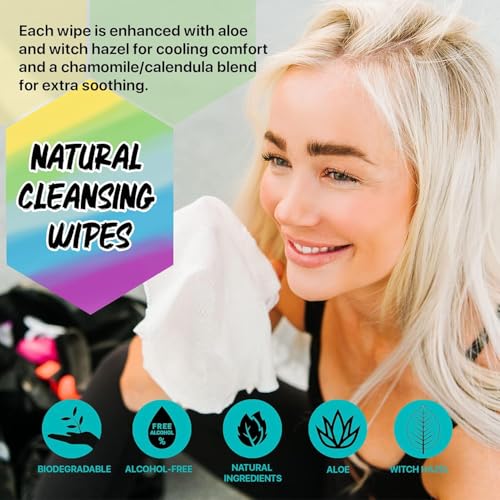 Image of KLEAN FREAK Body 6-Count Wipes - Original Disposable Wipes, Individually Wrapped for the Gym, Workout, Hiking, Travel, and Sport (Mixed Trial 6 Pack)