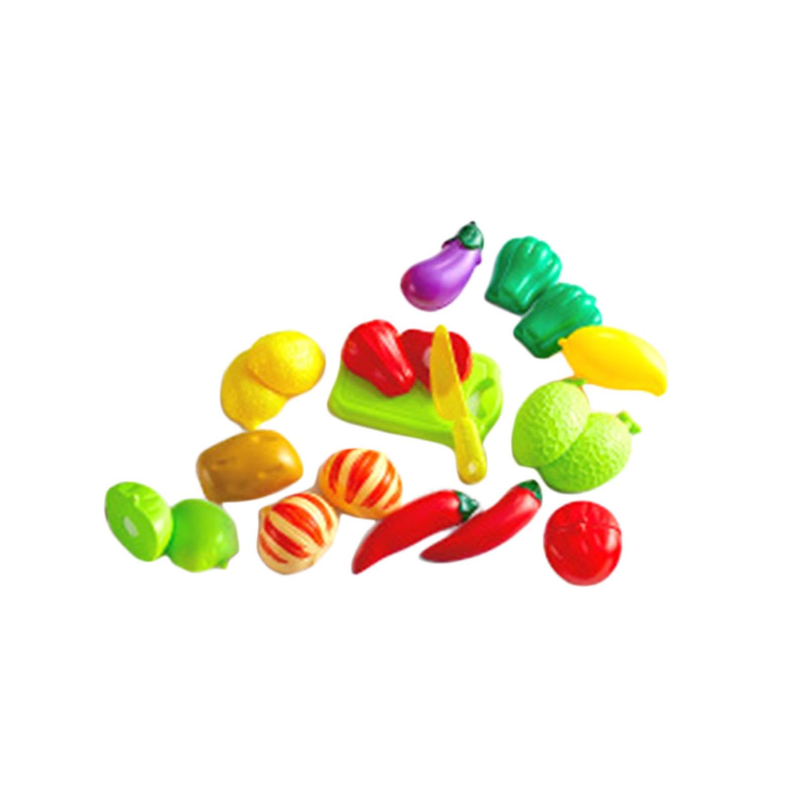 Oshhni Einkaufswagen Kinder Spielzeug Supermarkt Trolley Rollwagen Lebensmittel Zubehör Abnehmbarer Cartoon Figur DIY für Rollenspiel für Lernen Dekoration F, mit Spielzubehör