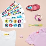Pack de 164 Étiquettes Nominatives (Nominettes) personnalisées pour Marquer les Vêtements et Objets en Maternelle - Princesses Disney