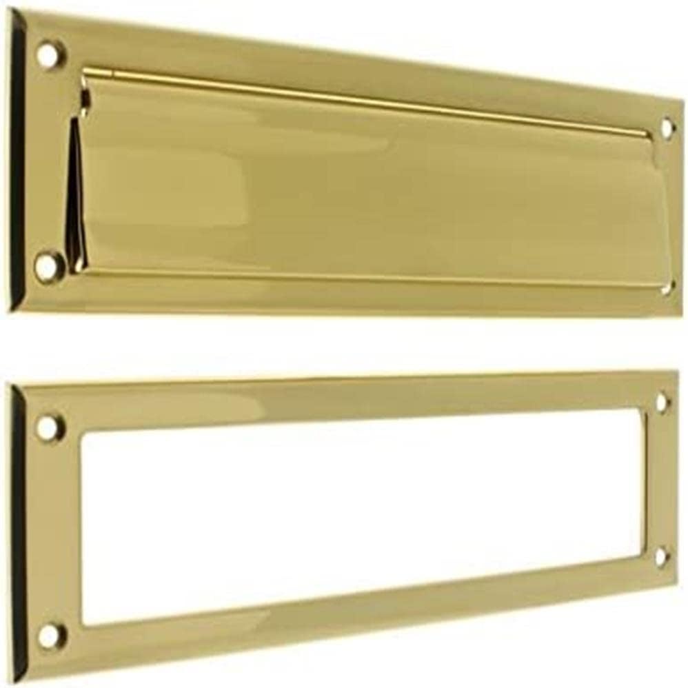 Ives Residential 620b3 Solid Brass Magazine Mail Slot With Spring