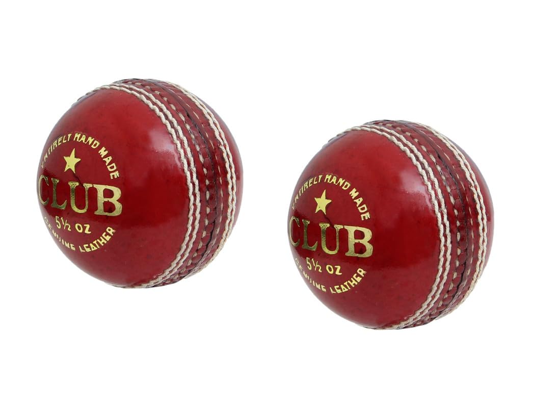 CW Club Leather 2 Cut Match Tournament Level Cricket Balls (Red) - Pack of 2 (B07MGRDWTG) Amazon Price History, Amazon Price Tracker