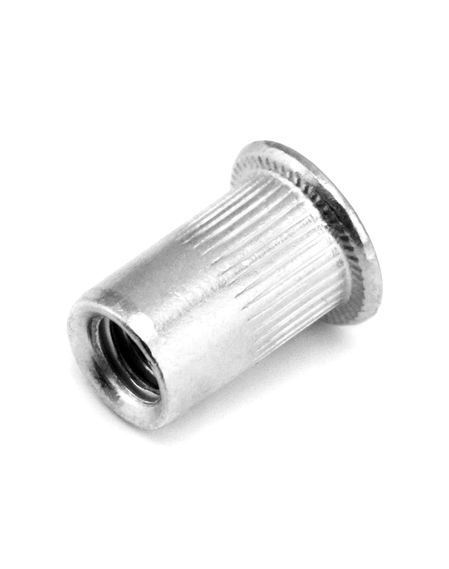 QWORK® 50 Pezzi Rivetti Filettati M6, dadi rivetti filettati, lega di alluminio, per il fissaggio di decorazioni per mobili artigianali