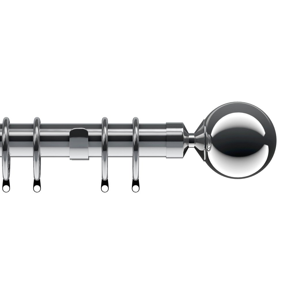 Speedy Chrome 250 Cm 28 Mm Nikola Fixed Pole Set,