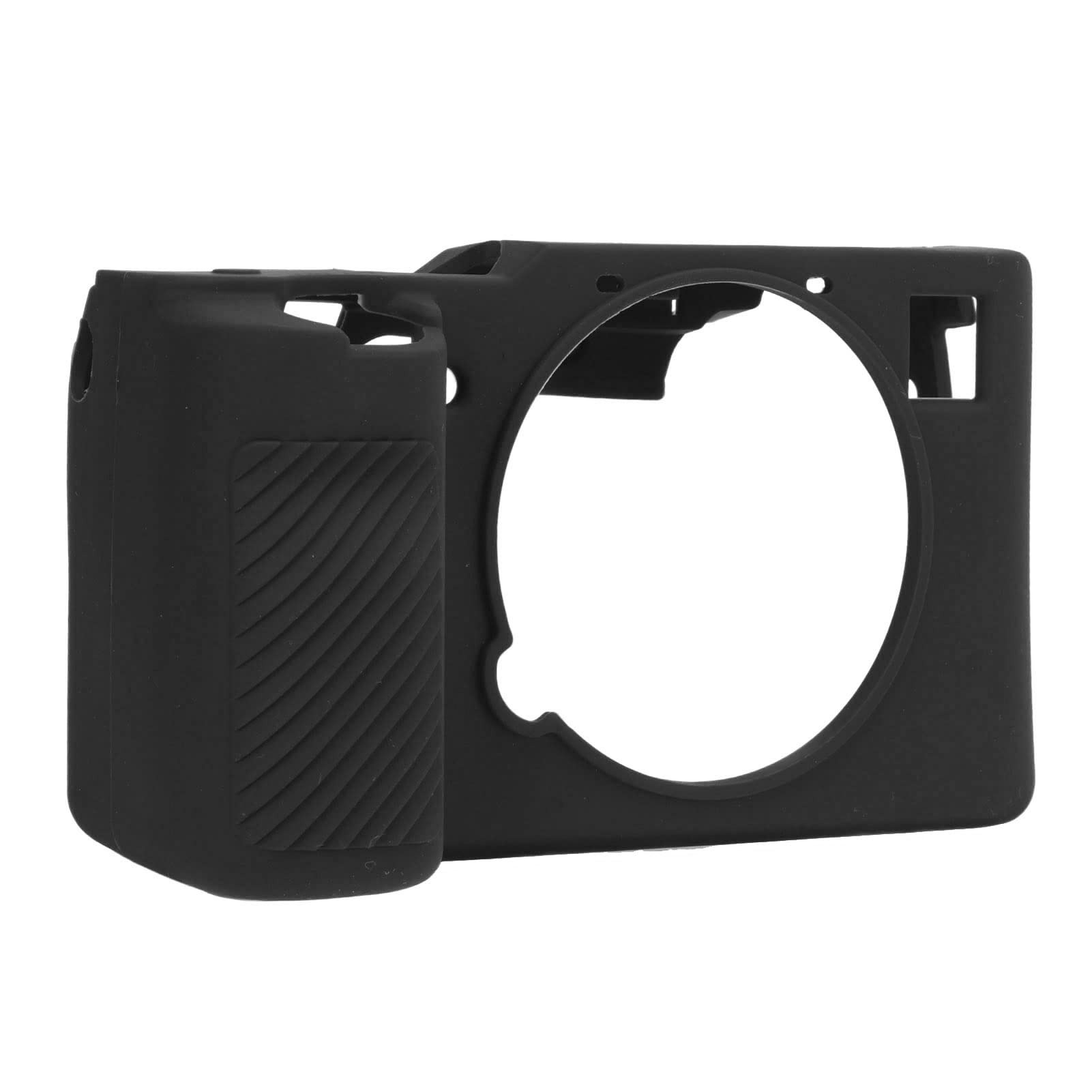 Ausla Custodia per Fotocamera, Custodia Morbida in Silicone, Copertura Protettiva per A7C, Perfetta per la Fotografia all'aperto, Design Leggero e Resistente (BLACK)
