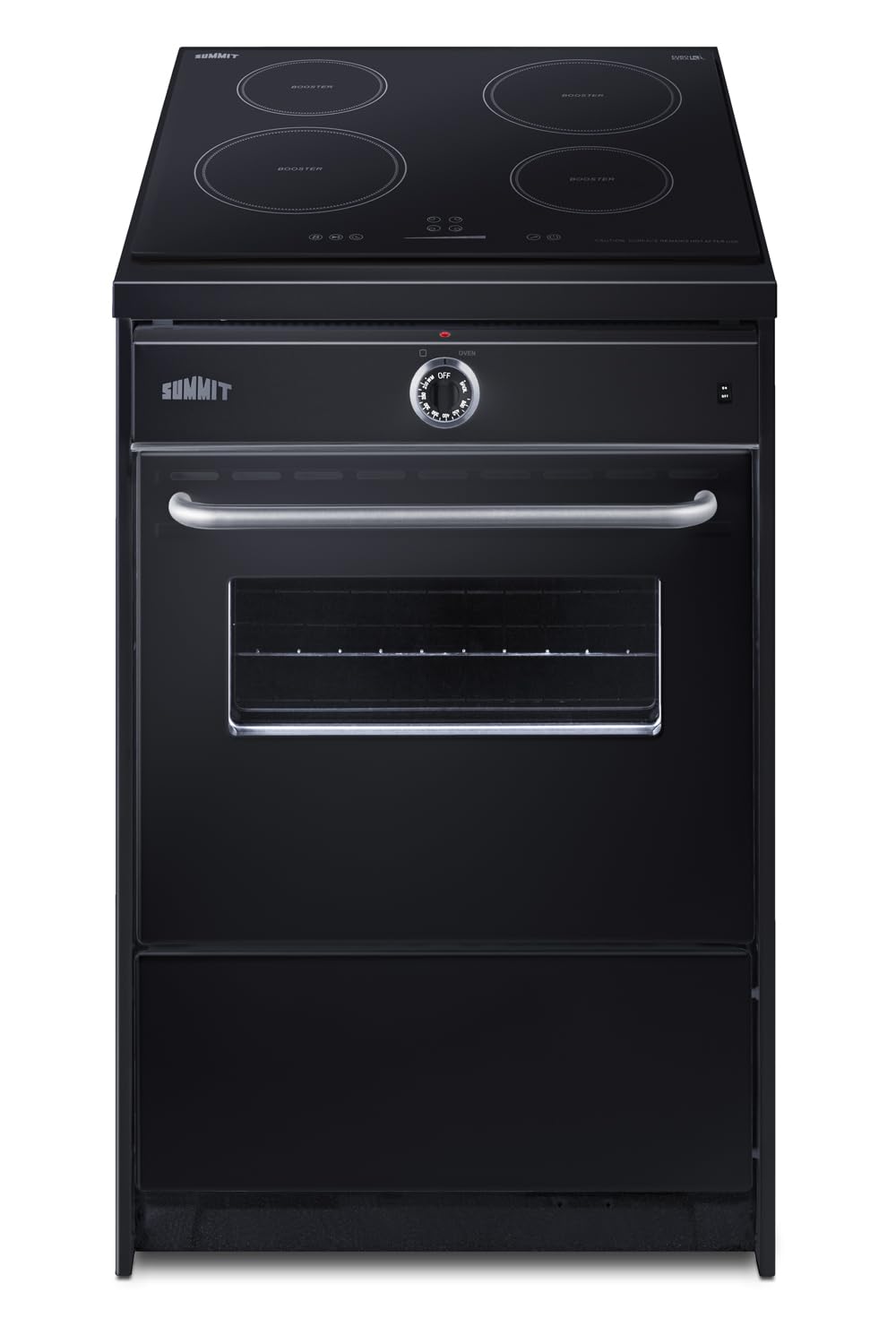 Summit 24 Induction Range with 2.92 cu ft Oven